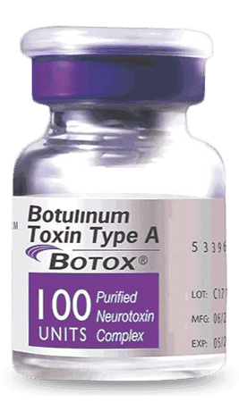 Botox vial used for dentist-administered facial esthetics and TMJ treatment in Florence KY